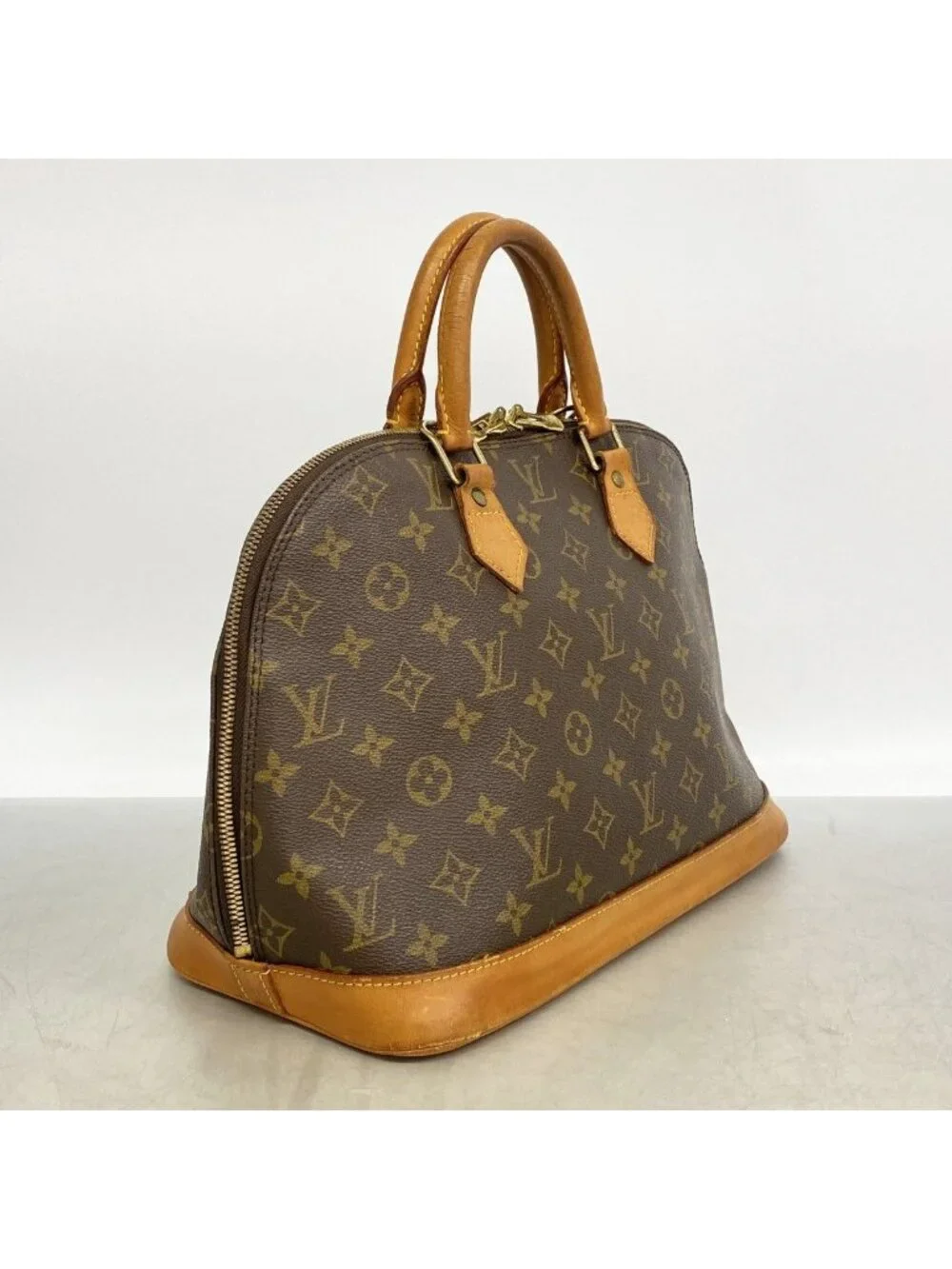Louis Vuitton Handbag Monogram Alma Brown